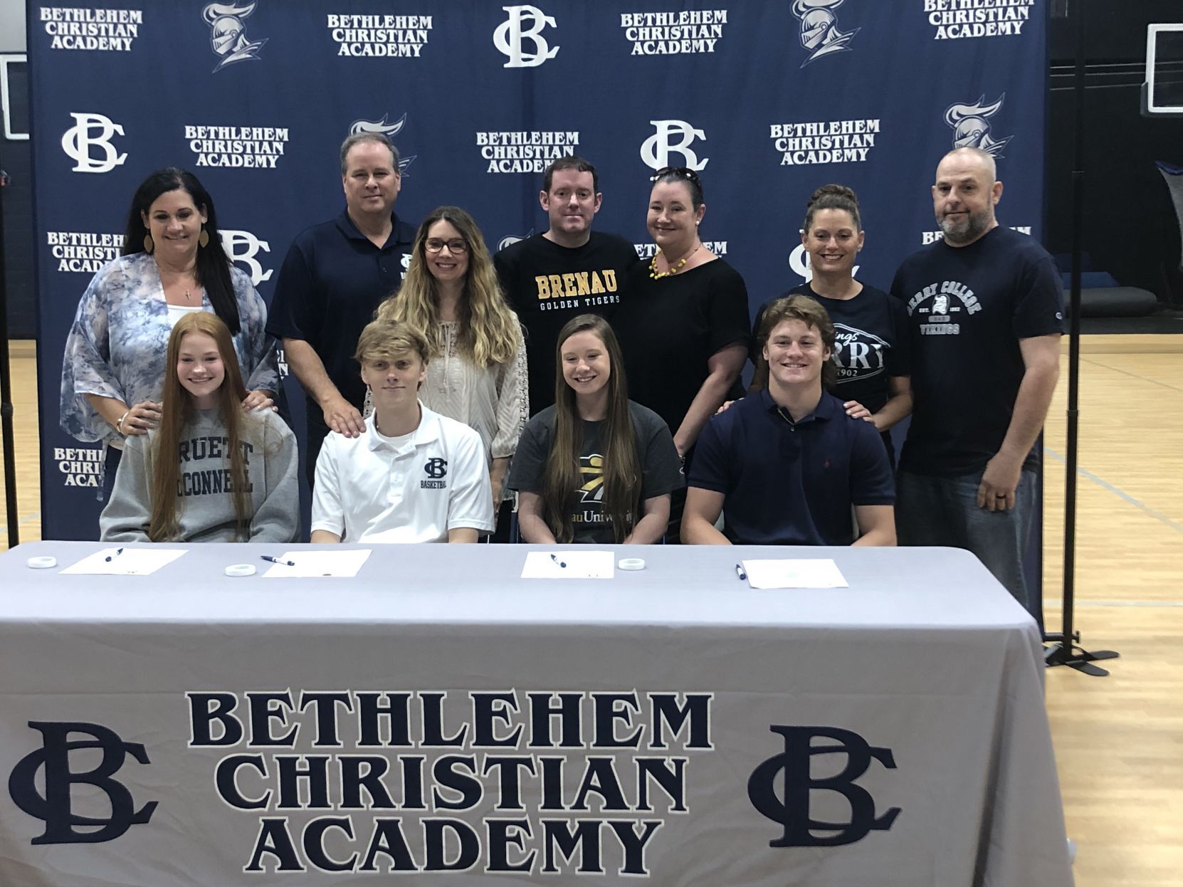 PHOTOS: Bethlehem Christian athletes sign with colleges
